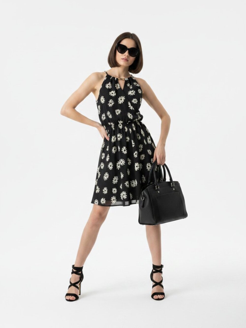 Maurices Daisy Dress with Keyhole Neck